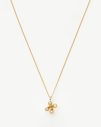 Atom Pendant Necklace | 18k Gold Vermeil Cubic Zirconia Necklaces Missoma 