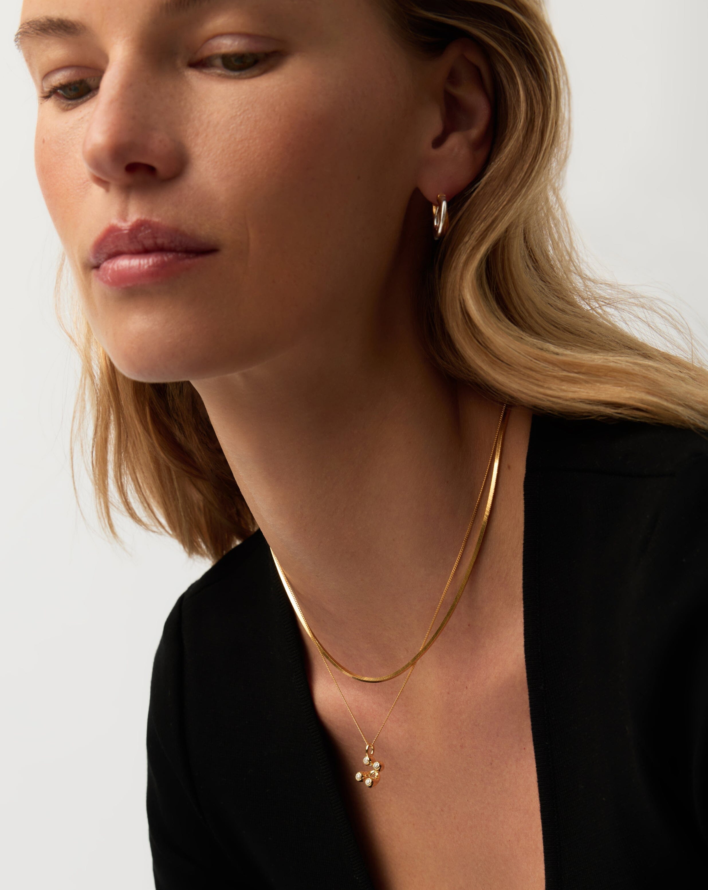 Atom Pendant Necklace | 18k Gold Vermeil Cubic Zirconia Necklaces Missoma 