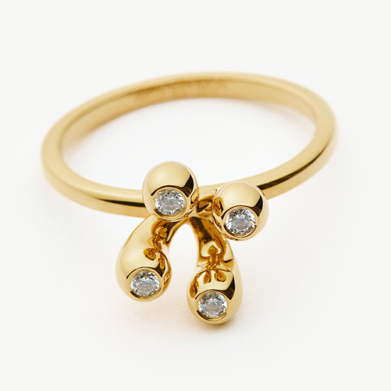 Atom Ring | 18k Gold Vermeil Rings Missoma 