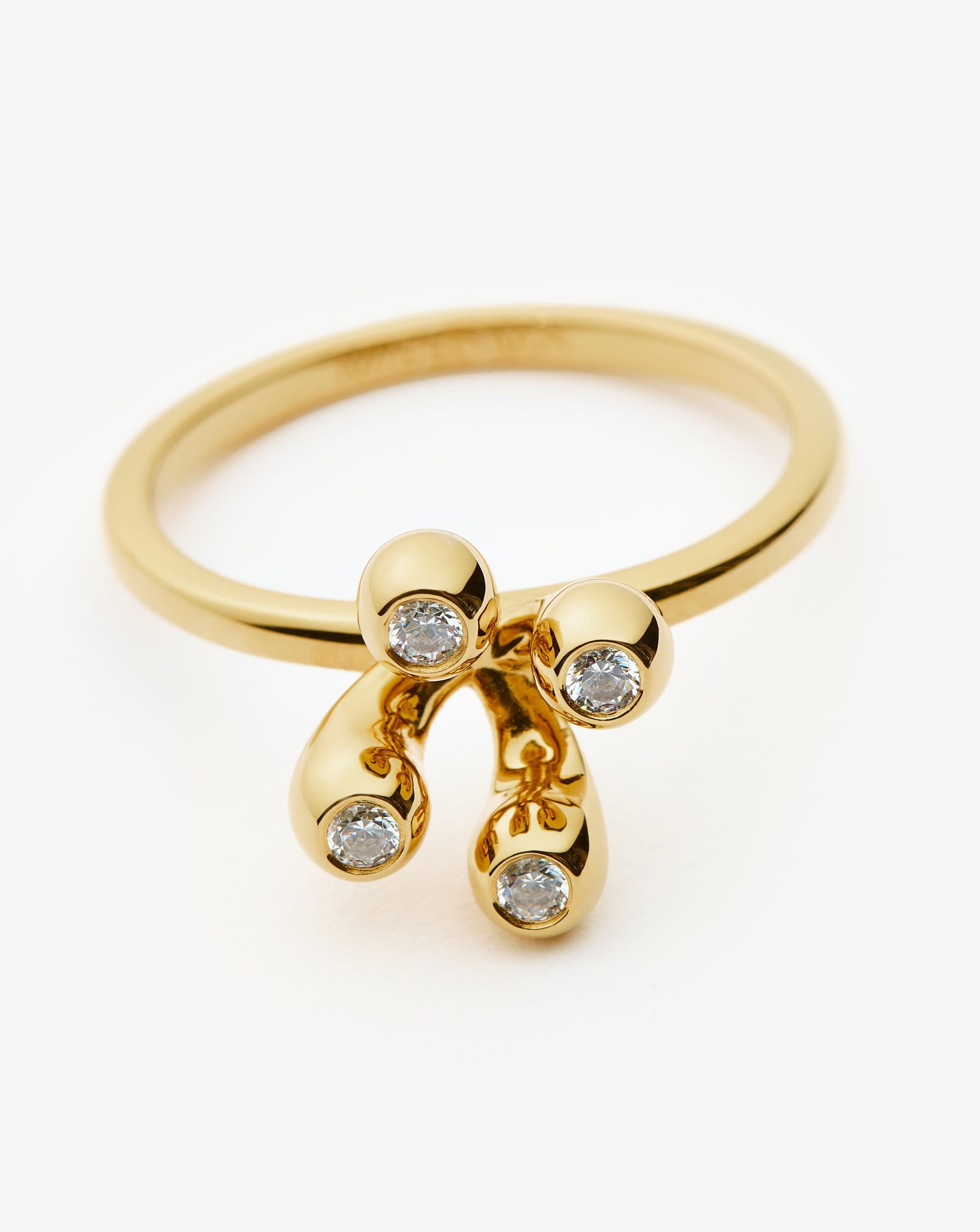 Atom Ring | 18k Gold Vermeil Rings Missoma 