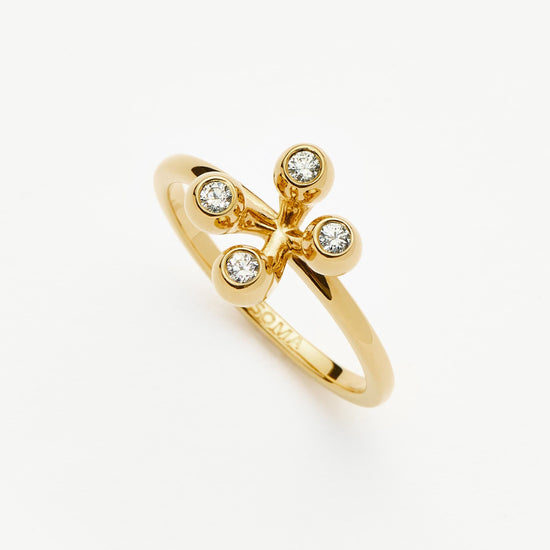 Atom Ring | 18k Gold Vermeil Rings Missoma 