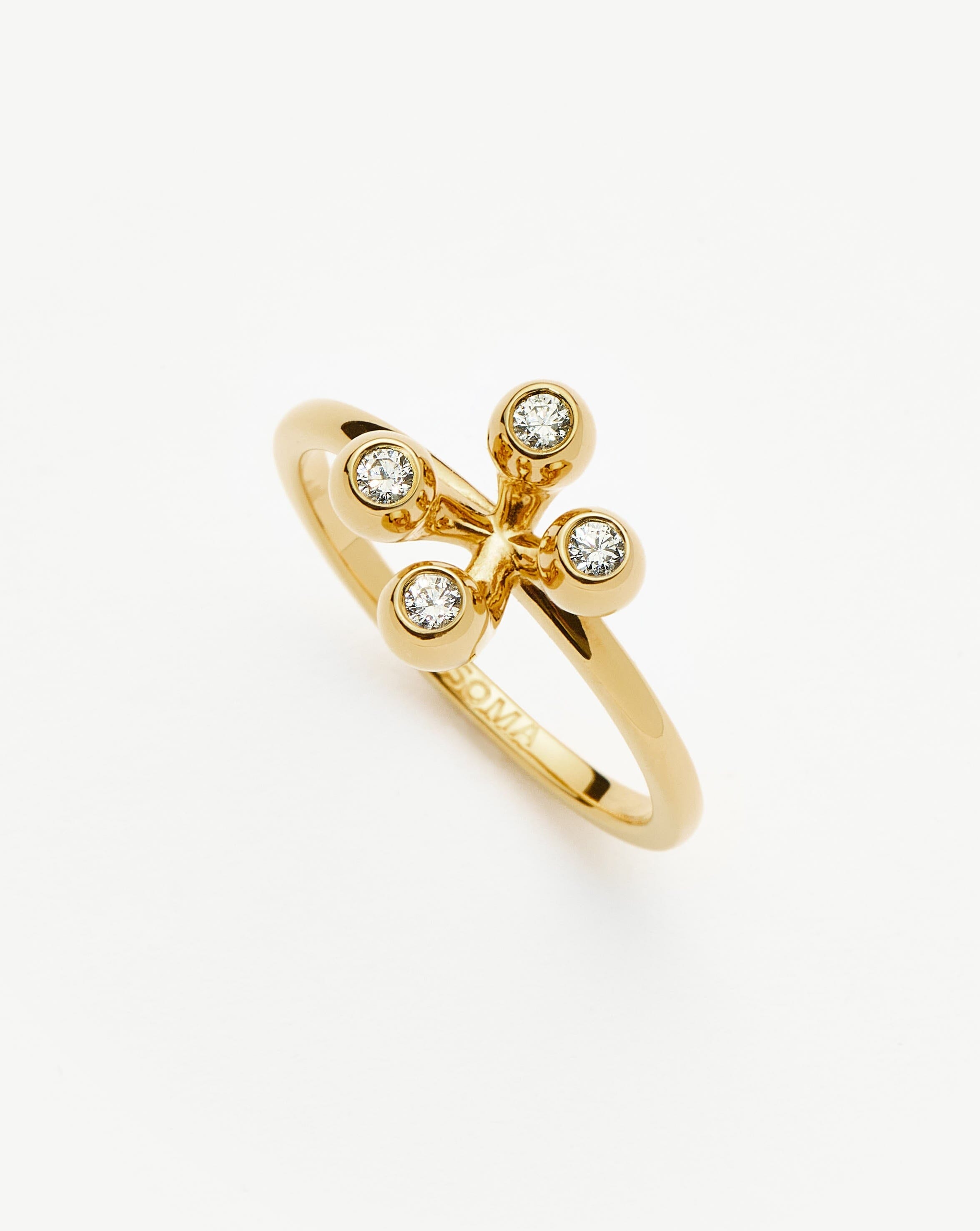 Atom Ring | 18k Gold Vermeil Rings Missoma 