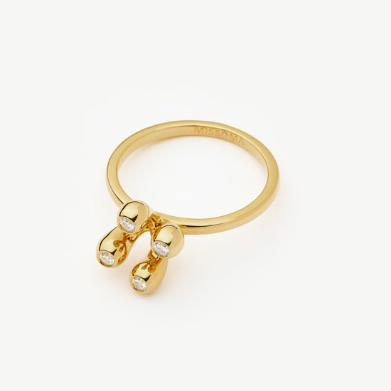 Atom Ring | 18k Gold Vermeil Rings Missoma 
