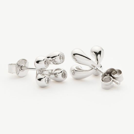 Atom Stud Earrings | Sterling Silver Earrings Missoma 