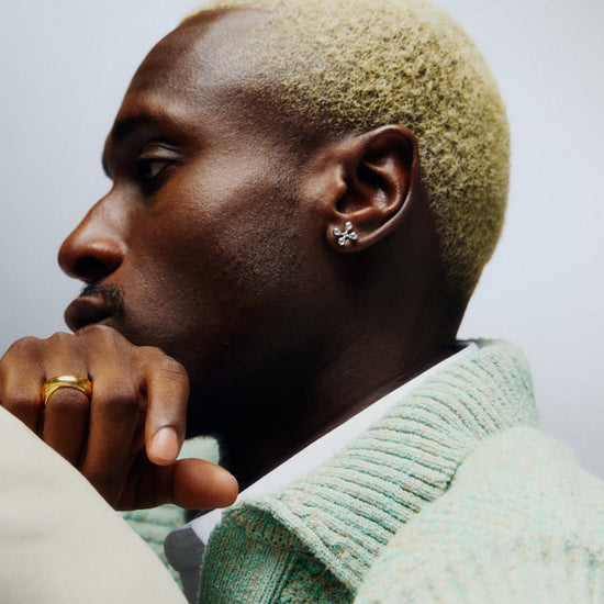 Atom Stud Earrings | Sterling Silver Earrings Missoma 