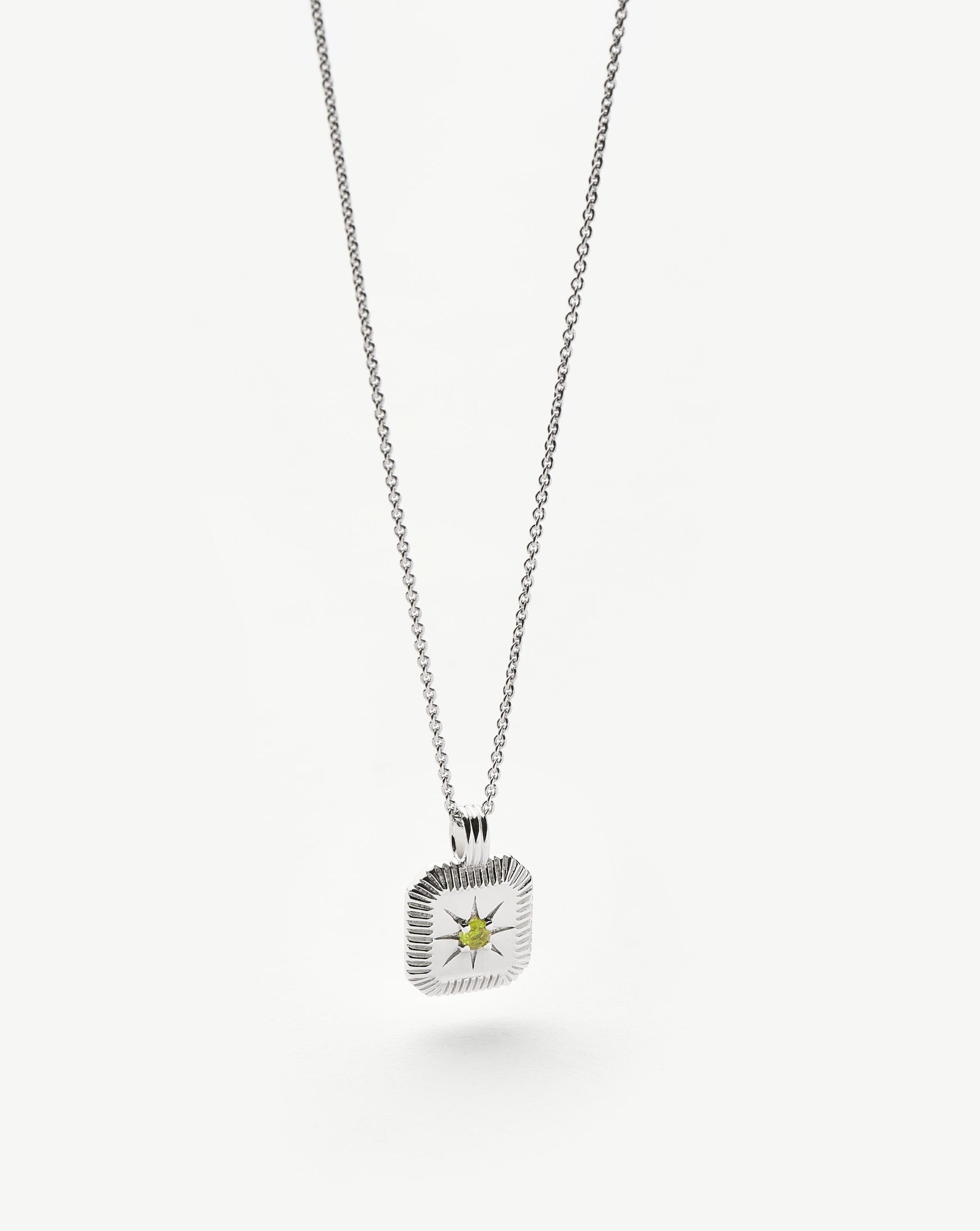 August Birthstone Pendant Necklace | Peridot/August Necklaces Missoma 