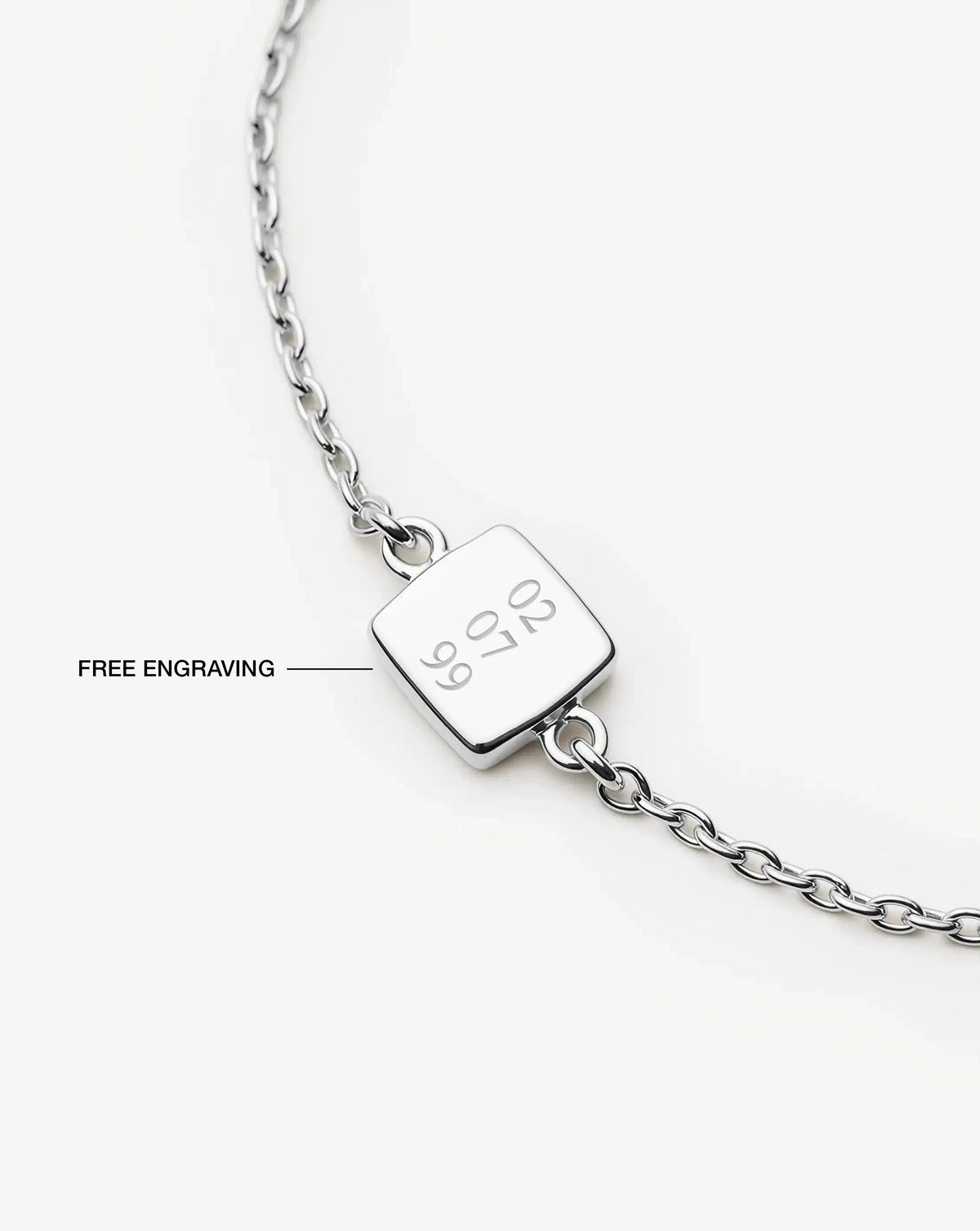 August Birthstone Slider Bracelet | Silver Plated/Peridot Bracelets Missoma 