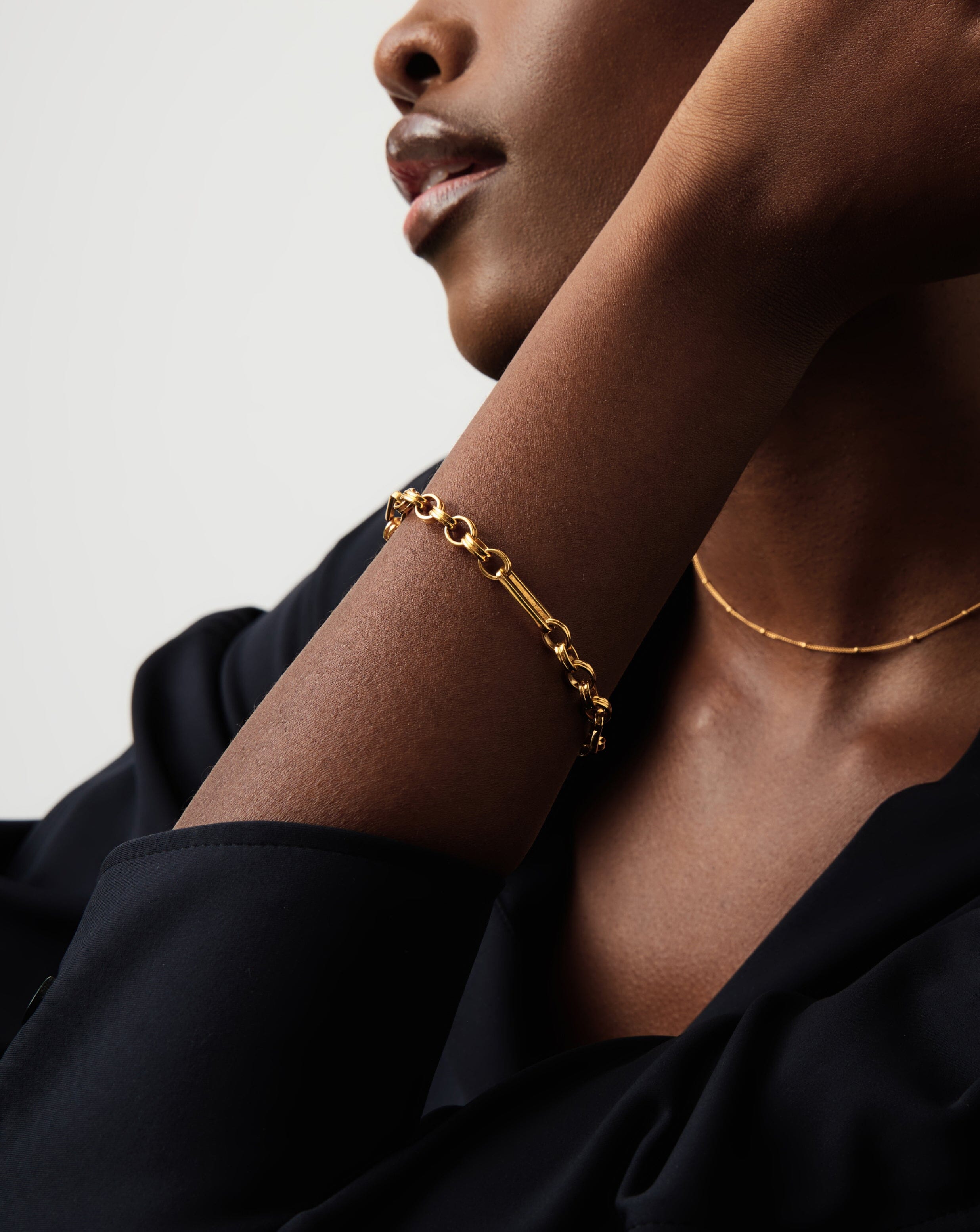 Axiom Chain Bracelet | 18k Gold Plated Bracelets Missoma 