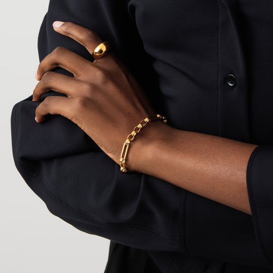 Axiom Chain Bracelet | 18k Gold Plated Bracelets Missoma 