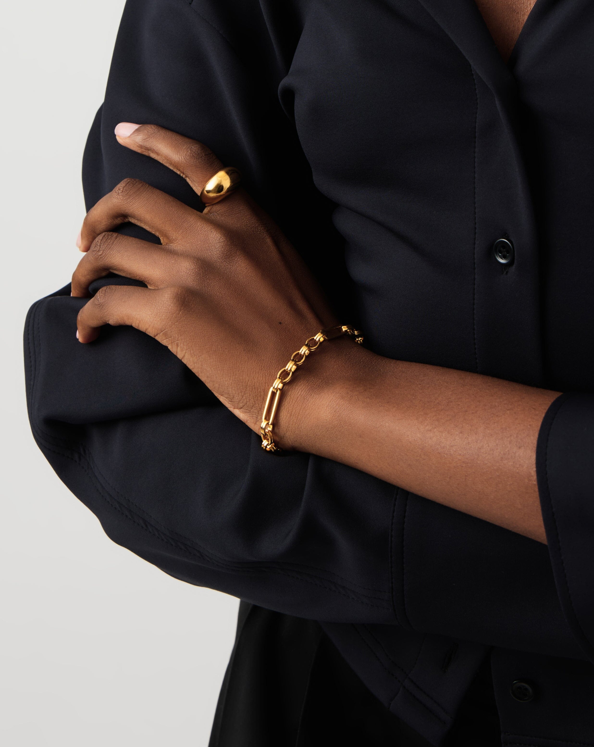 Axiom Chain Bracelet | 18k Gold Plated Bracelets Missoma 