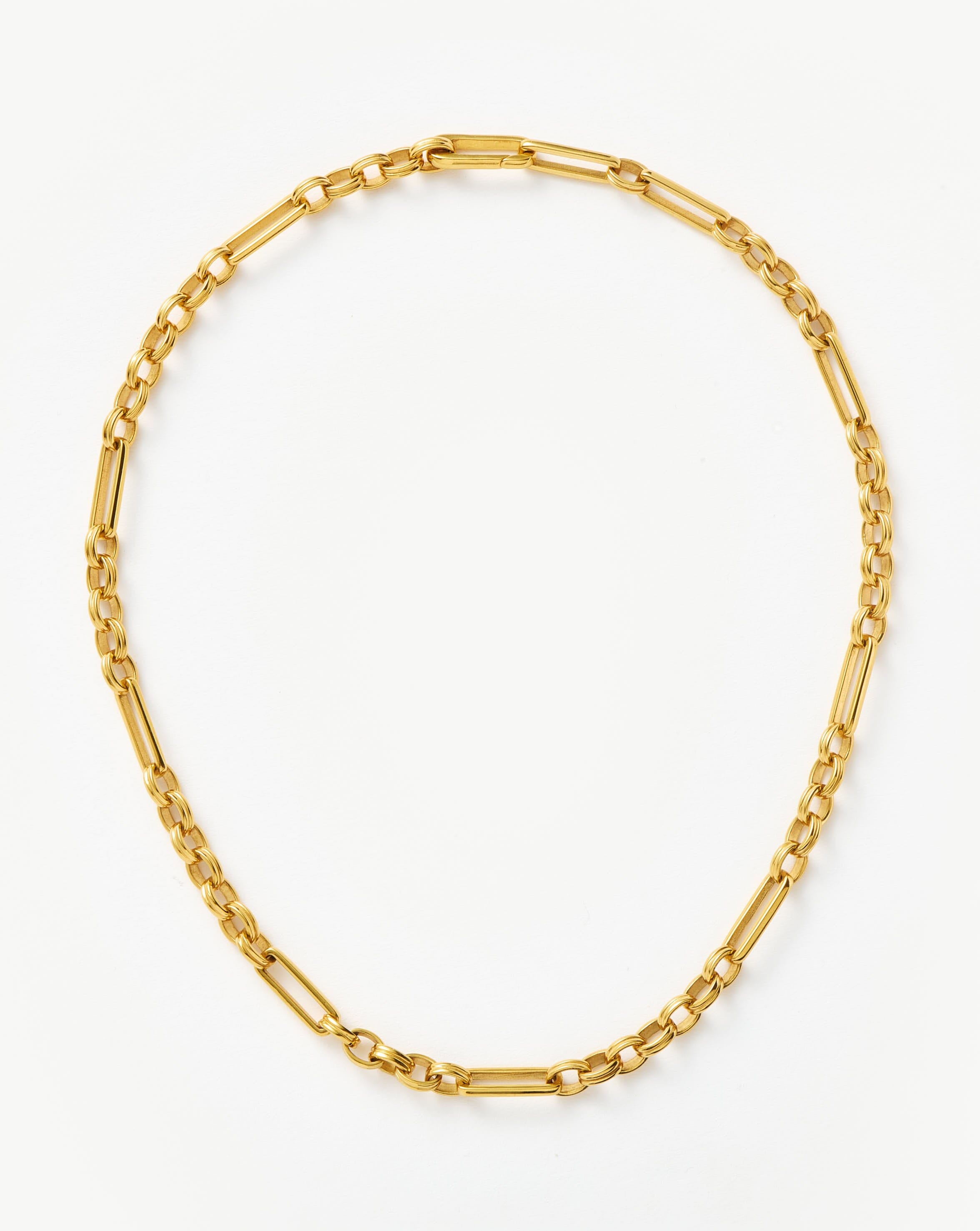 Missoma Valentine's Ridge Heart Pendant Necklace in Gold