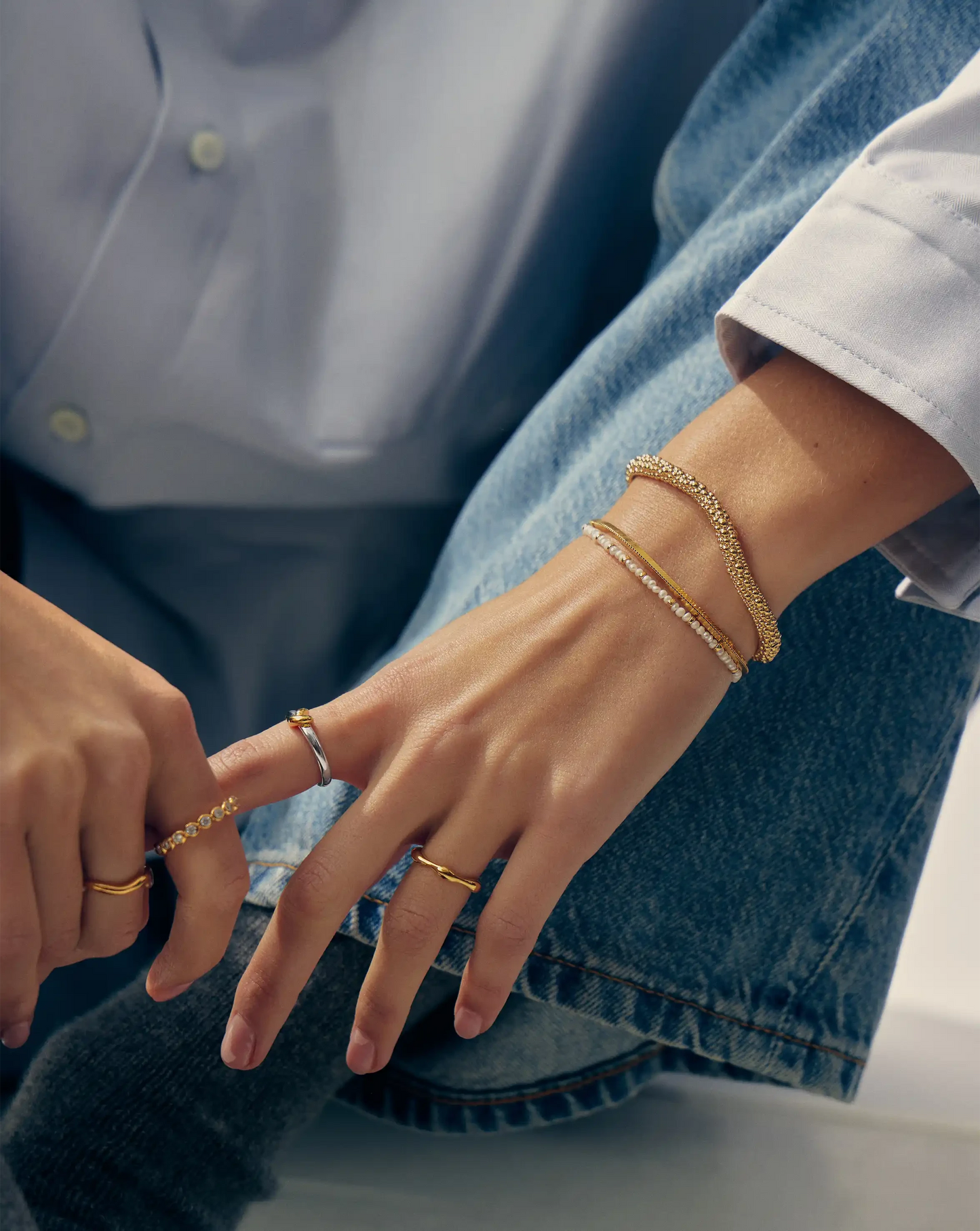 Baya Claw Cuff | 18k Gold Plated Bracelets Missoma 