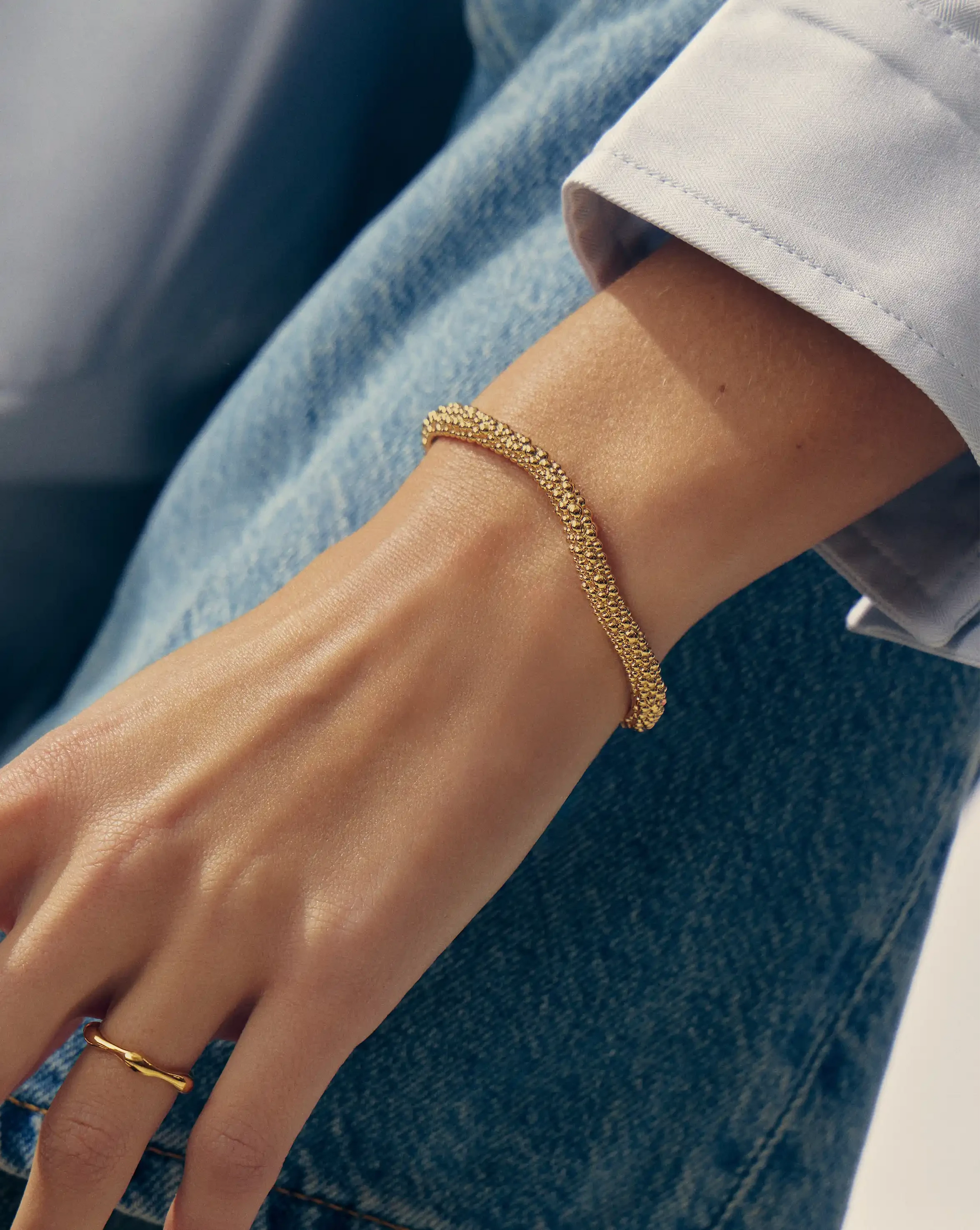 Baya Claw Cuff | 18k Gold Plated Bracelets Missoma 