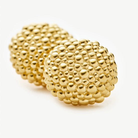 Baya Dome Stud Earrings | 18k Gold Plated Earrings Missoma 