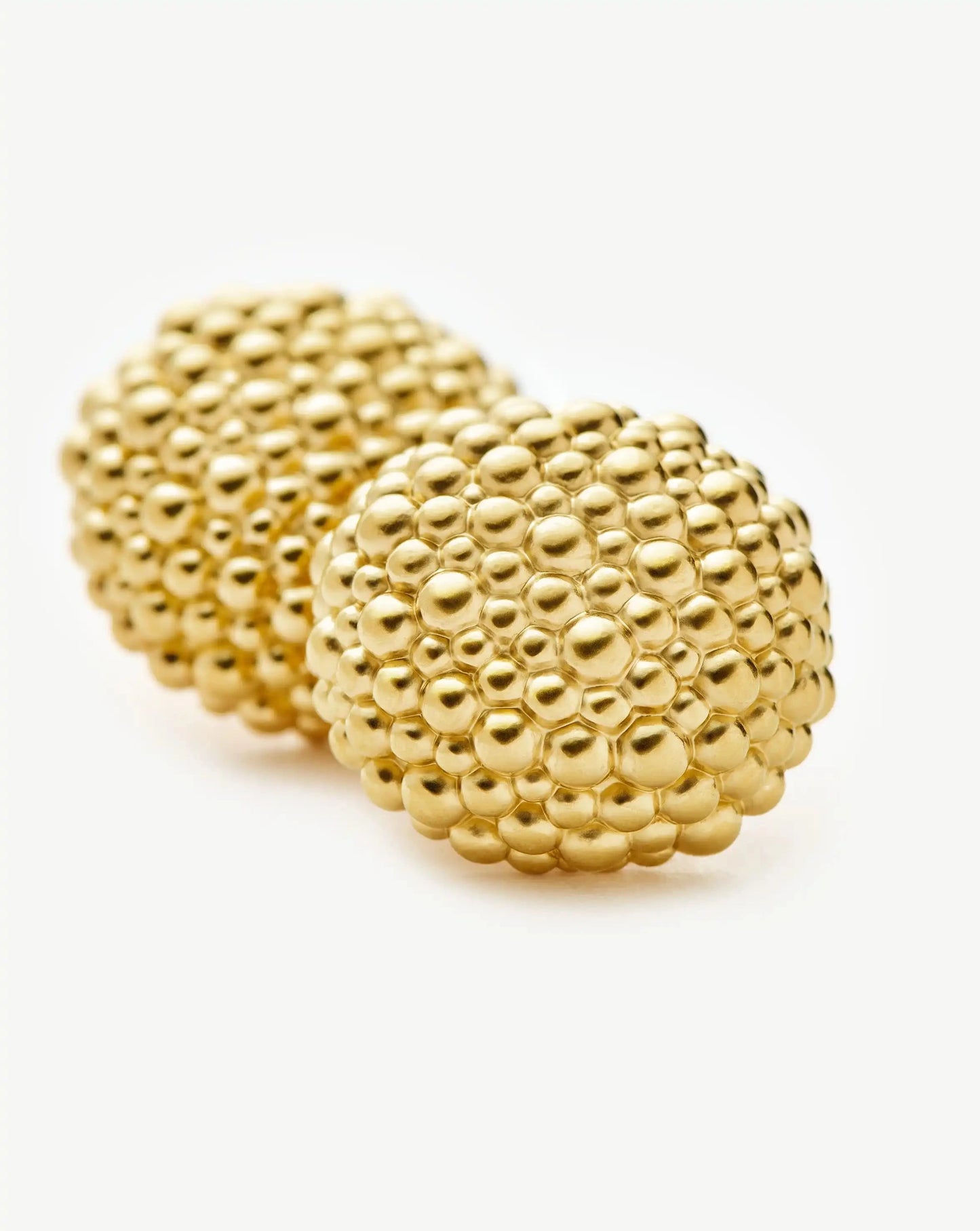 Baya Dome Stud Earrings | 18k Gold Plated Earrings Missoma 