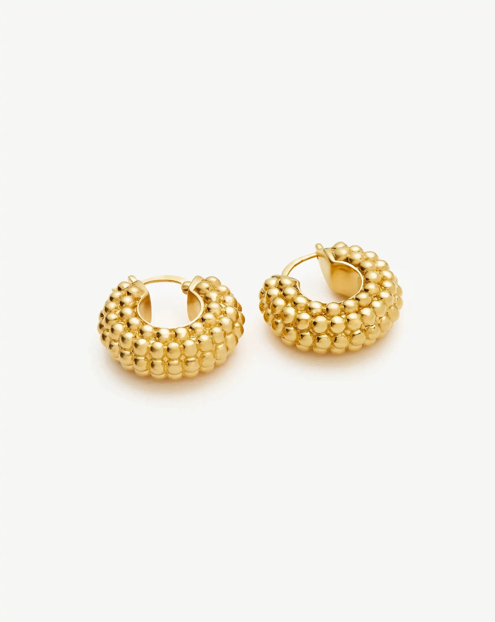 Baya Hoop Earrings | 18k Gold Plated Earrings Missoma 