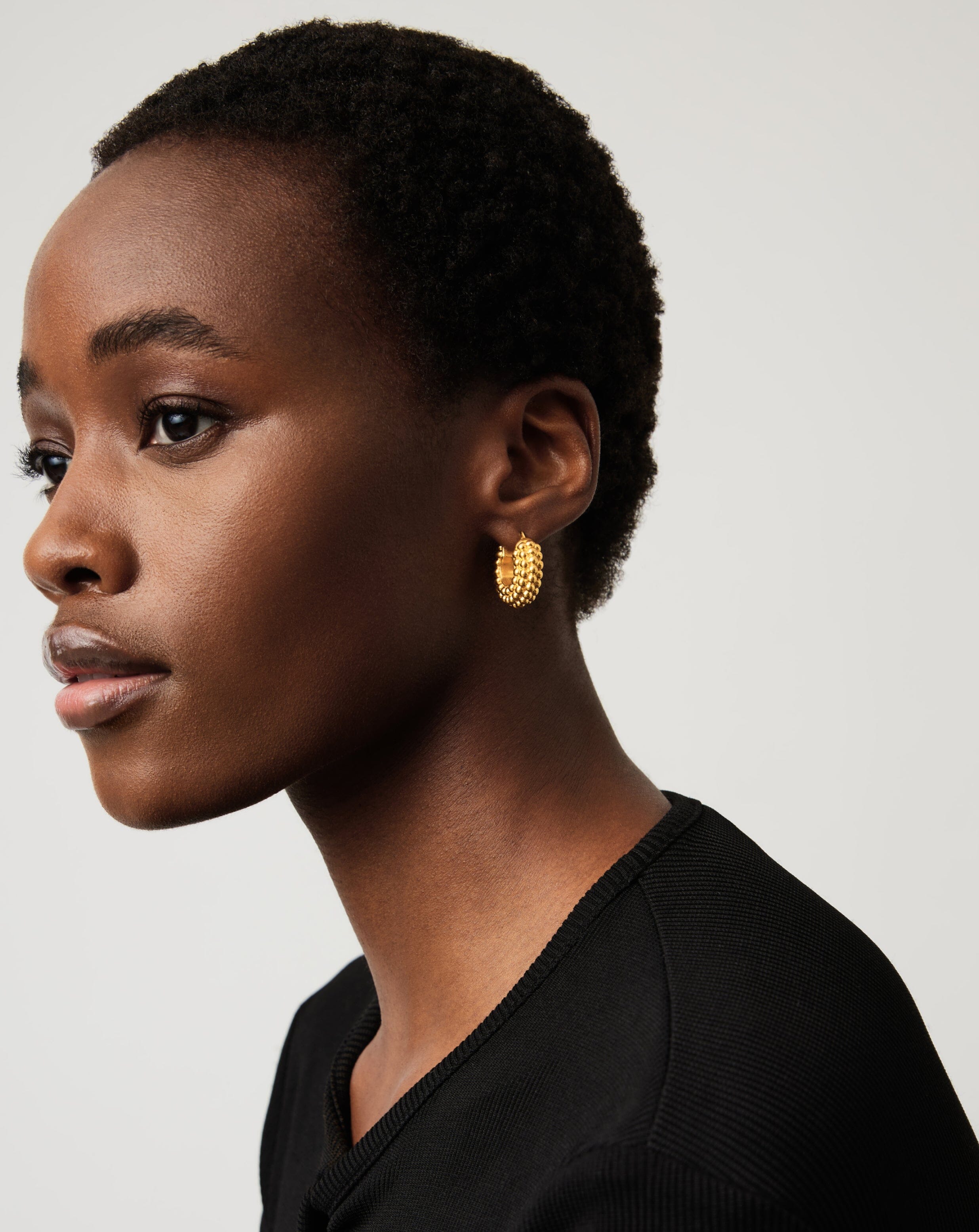 Baya Hoop Earrings | 18k Gold Plated Earrings Missoma 