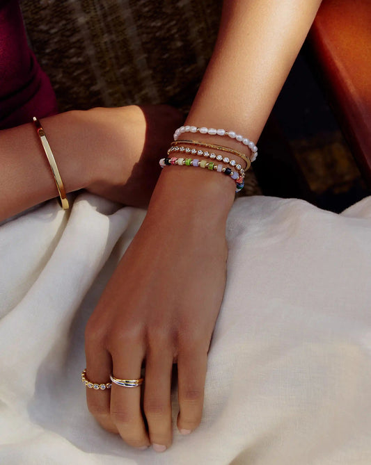 Beaded Bracelet | 18k Gold Plated/Multi Beaded Bracelets Missoma 