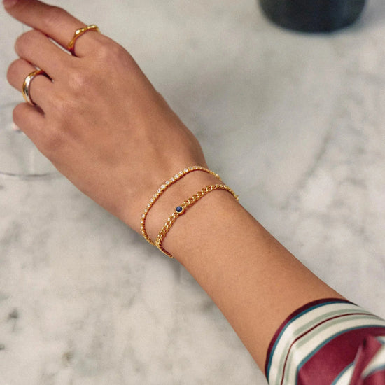 Birthstone Bracelet | 18k Gold Vermeil Bracelets Missoma 