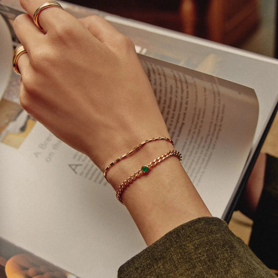 Birthstone Bracelet | 18k Gold Vermeil Bracelets Missoma 