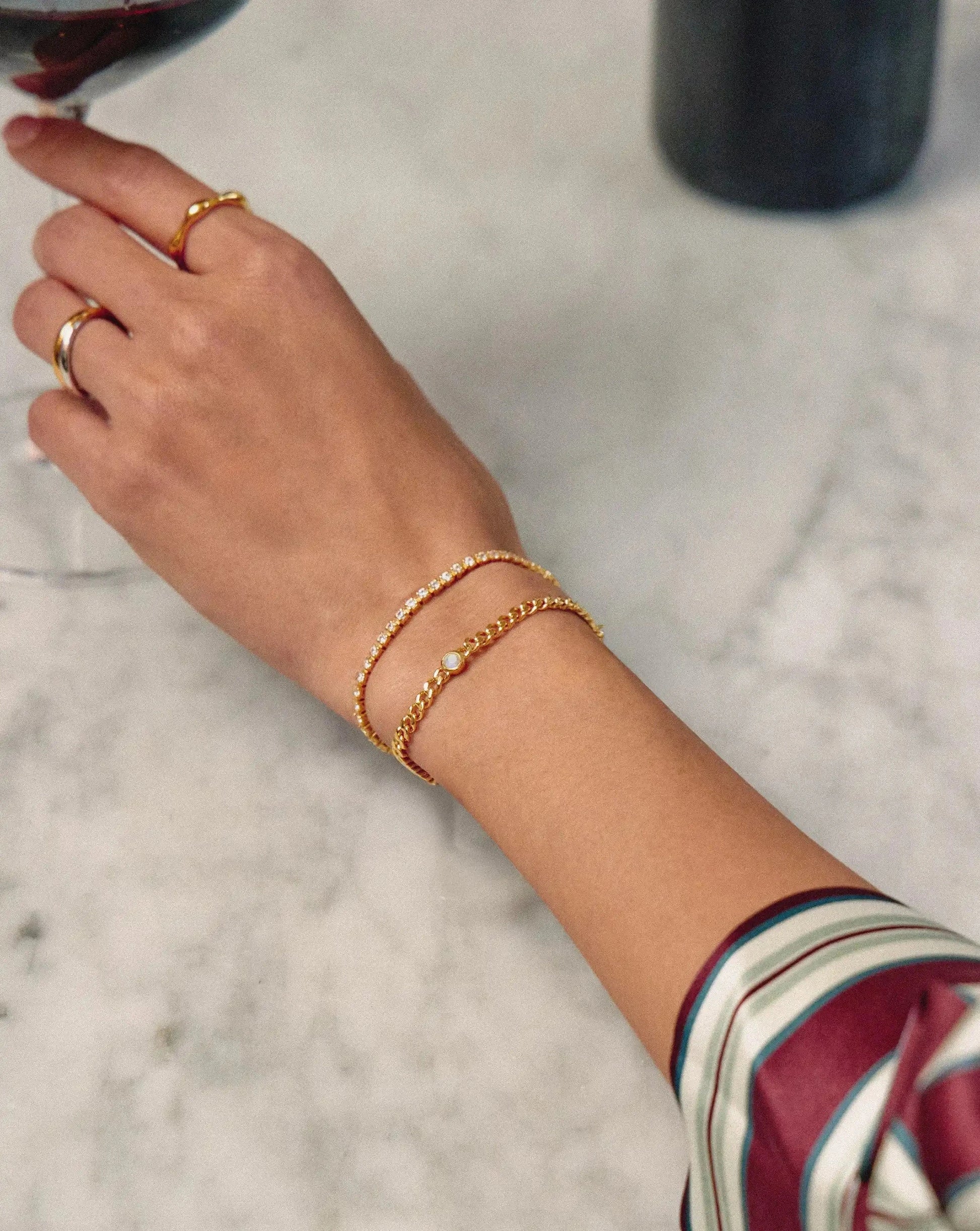 Birthstone Bracelet | 18k Gold Vermeil Bracelets Missoma 