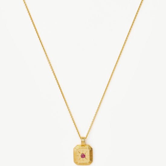 Birthstone Pendant Necklace | 18k Gold Vermeil Necklaces Missoma 