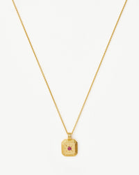 Birthstone Pendant Necklace | 18k Gold Vermeil Necklaces Missoma 