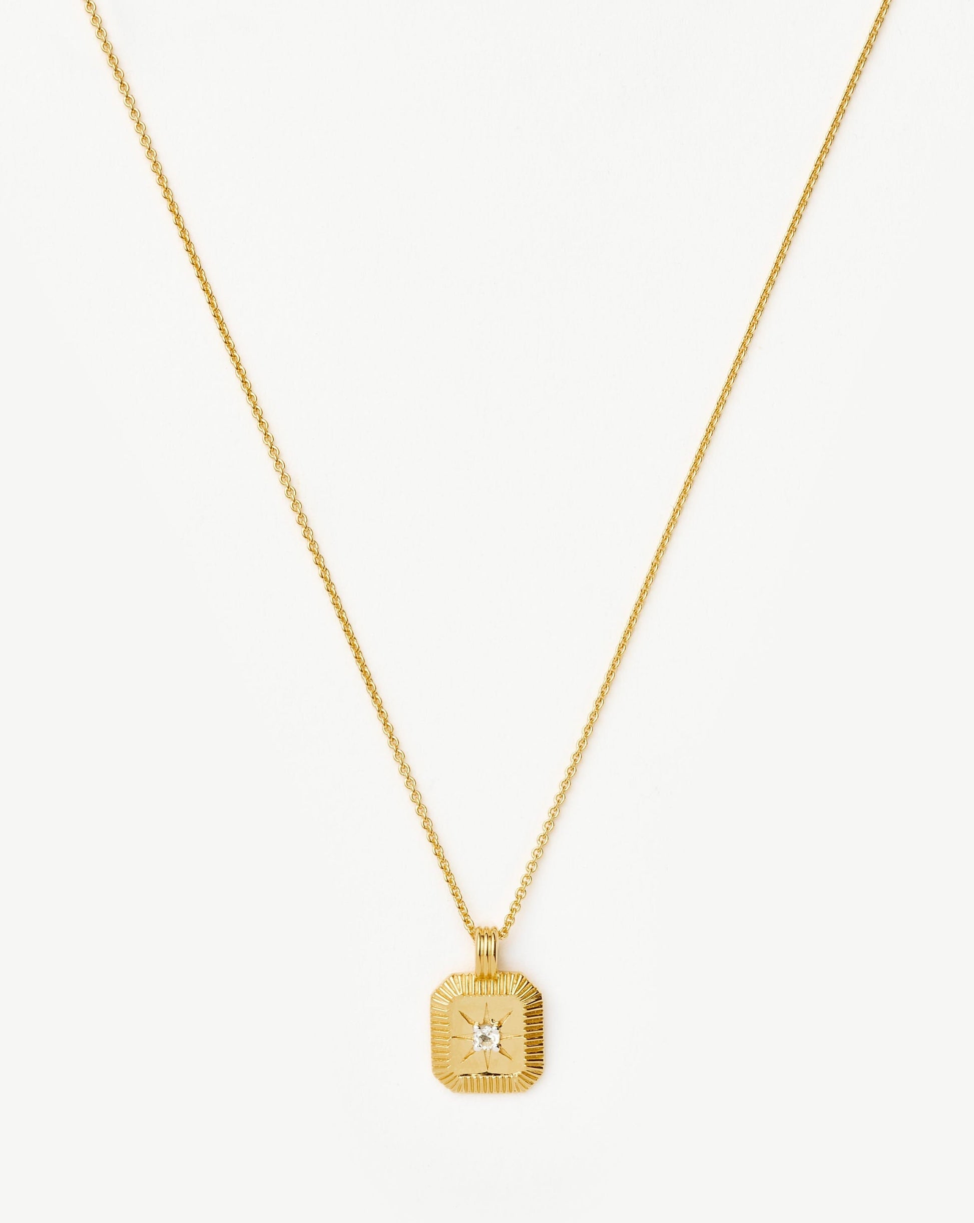 Birthstone Pendant Necklace | 18k Gold Vermeil Necklaces Missoma 