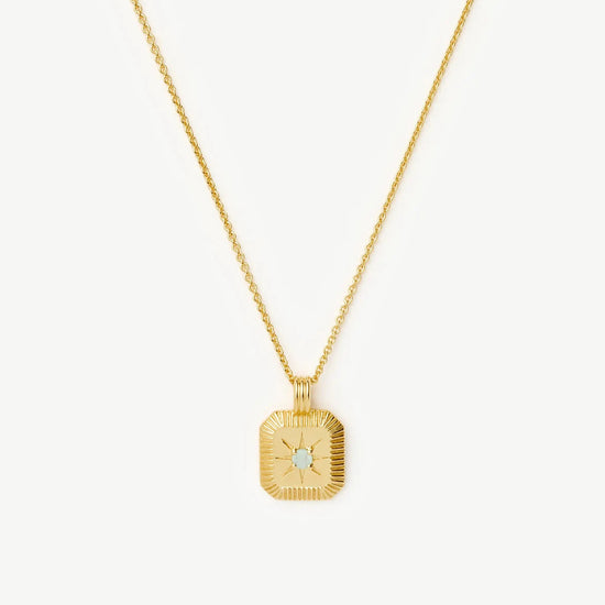 Birthstone Pendant Necklace | 18k Gold Vermeil Necklaces Missoma 