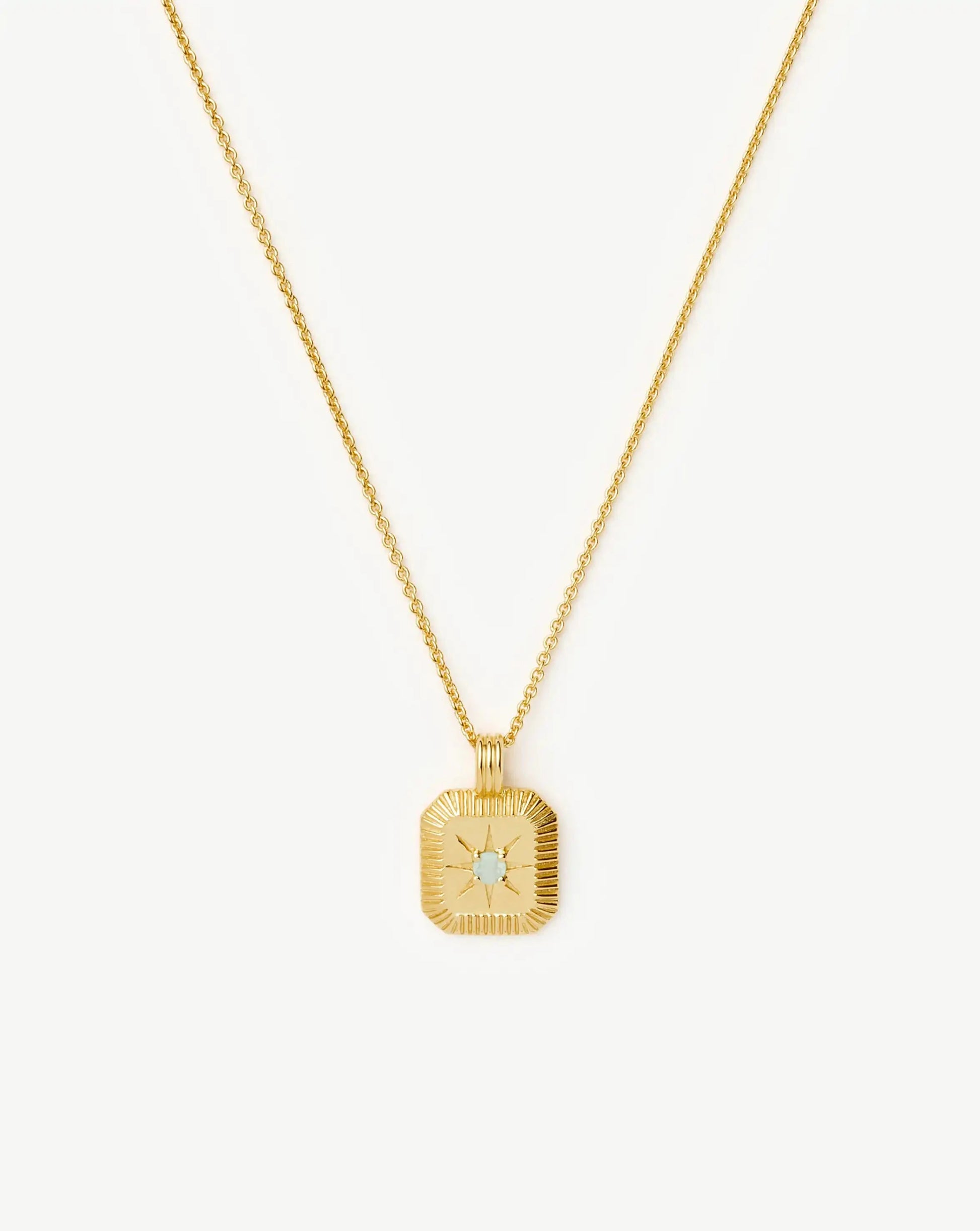 Birthstone Pendant Necklace | 18k Gold Vermeil Necklaces Missoma 