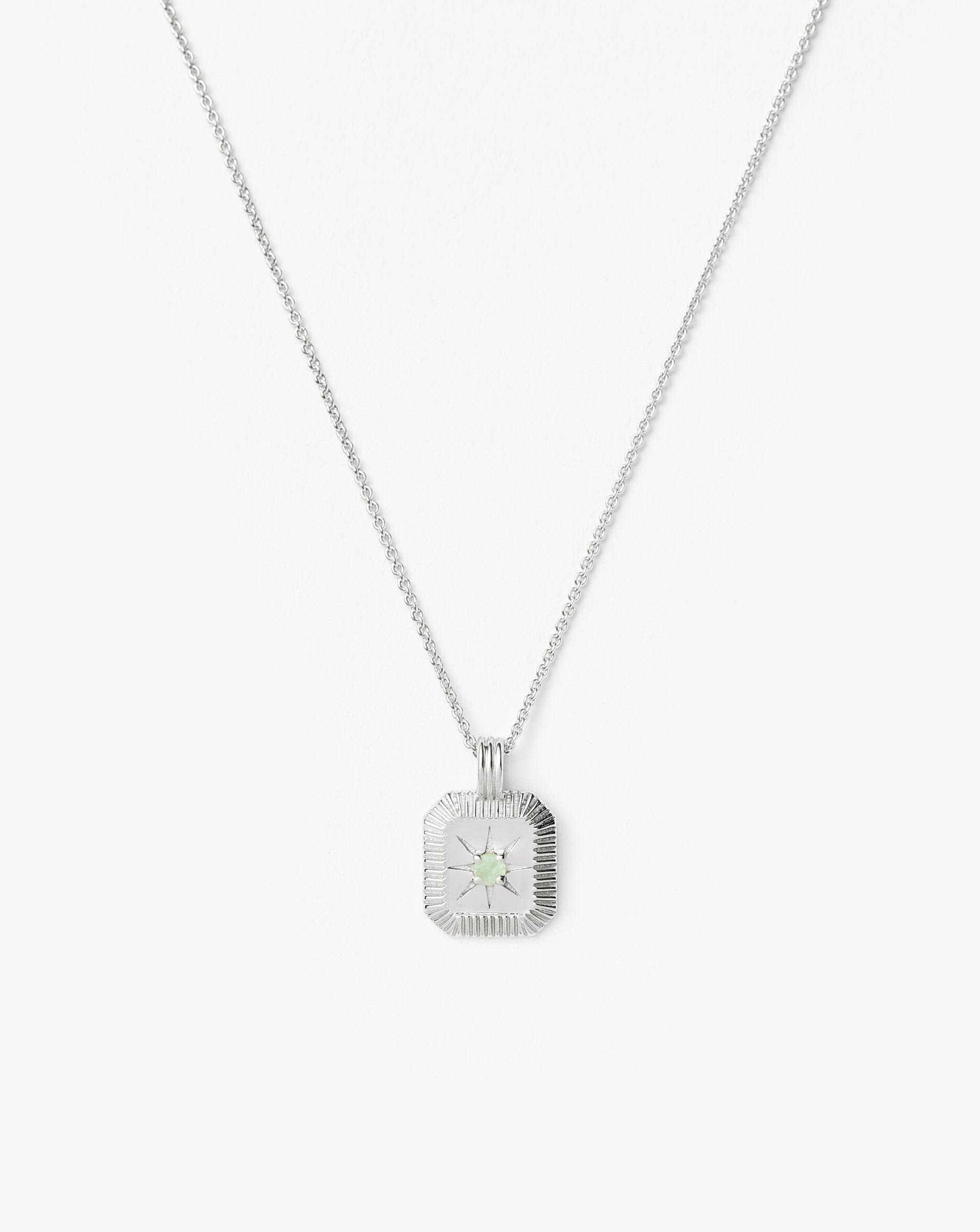 Birthstone Pendant Necklace | Sterling Silver Necklaces Missoma 