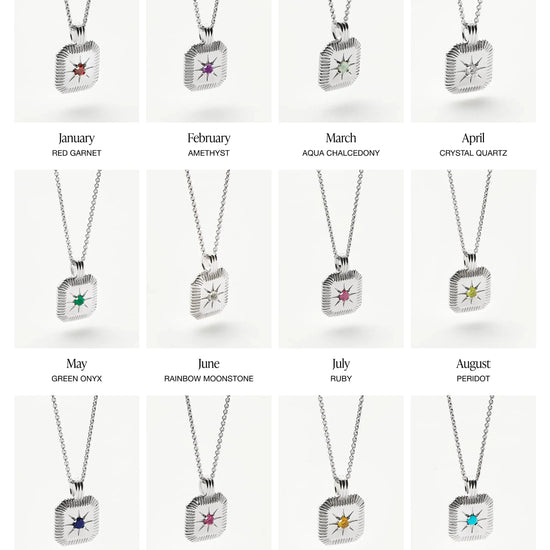 Birthstone Pendant Necklace | Sterling Silver Necklaces Missoma 