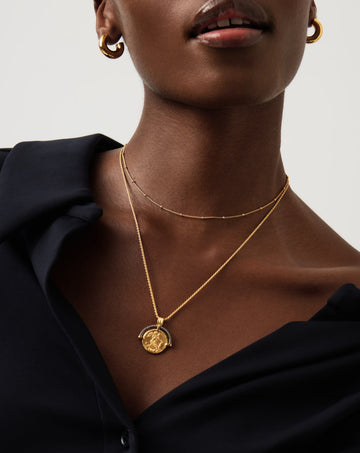 Bobble Chain Choker | 18k Gold Vermeil
