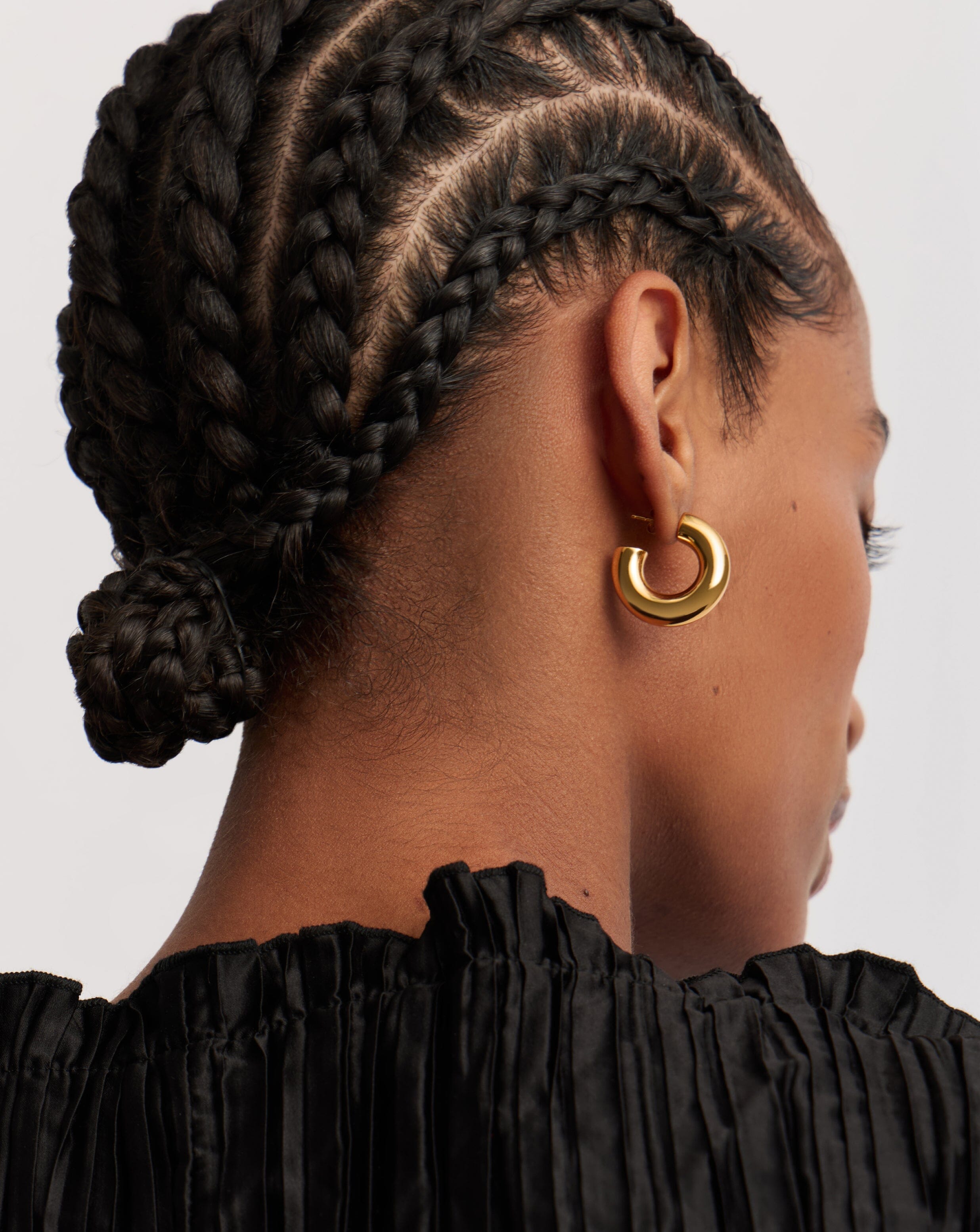 Chubby Medium Hoop Earrings | 18k Gold Vermeil Earrings Missoma 