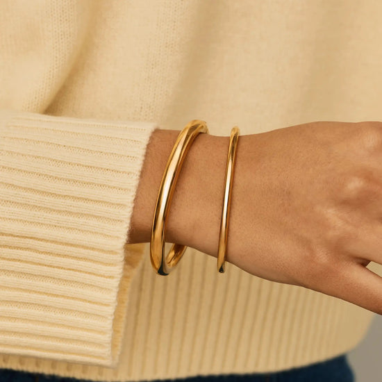 Chunky Bangle Set | 18k Gold Plated Bracelets Missoma 