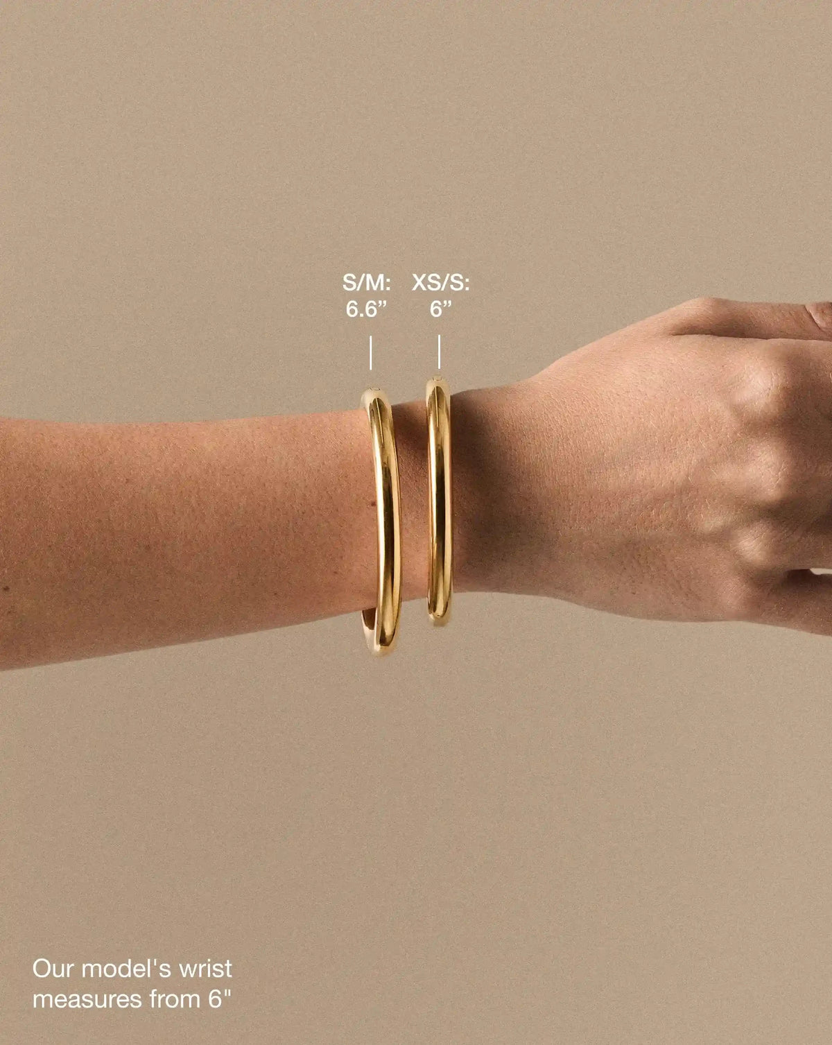 Chunky Round Hinged Bangle | 18k Gold Plated Bracelets Missoma 