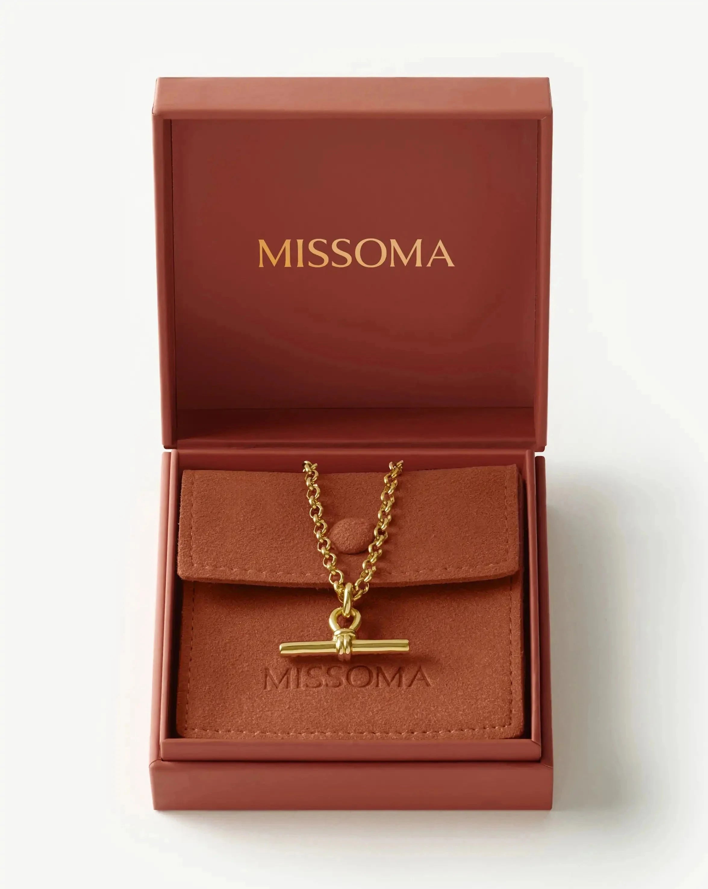 Chunky T-Bar Chain Necklace | 18k Gold Plated Necklaces Missoma 
