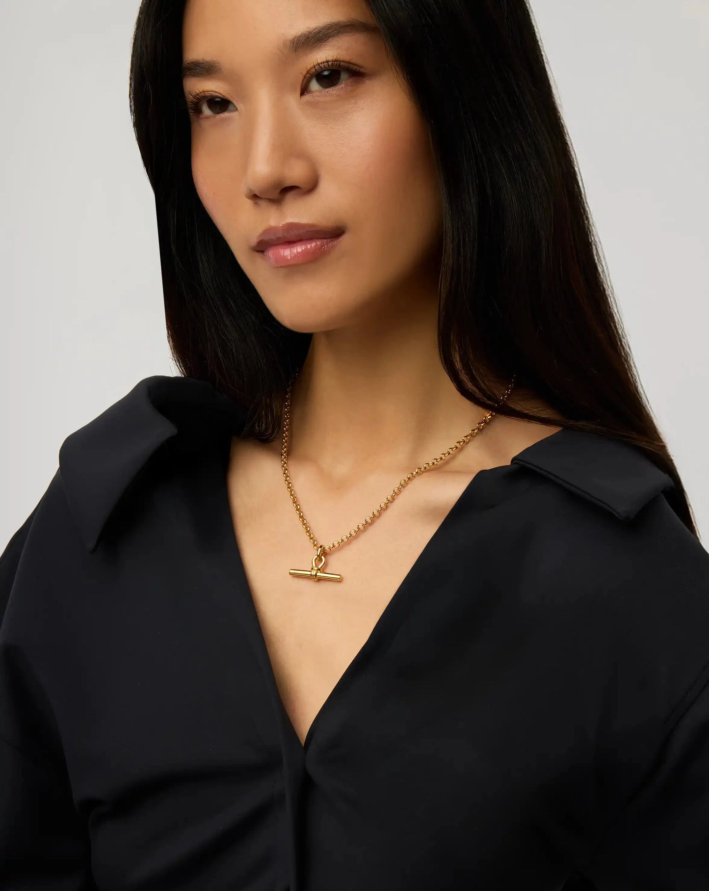 Chunky T-Bar Chain Necklace | 18k Gold Plated Necklaces Missoma 