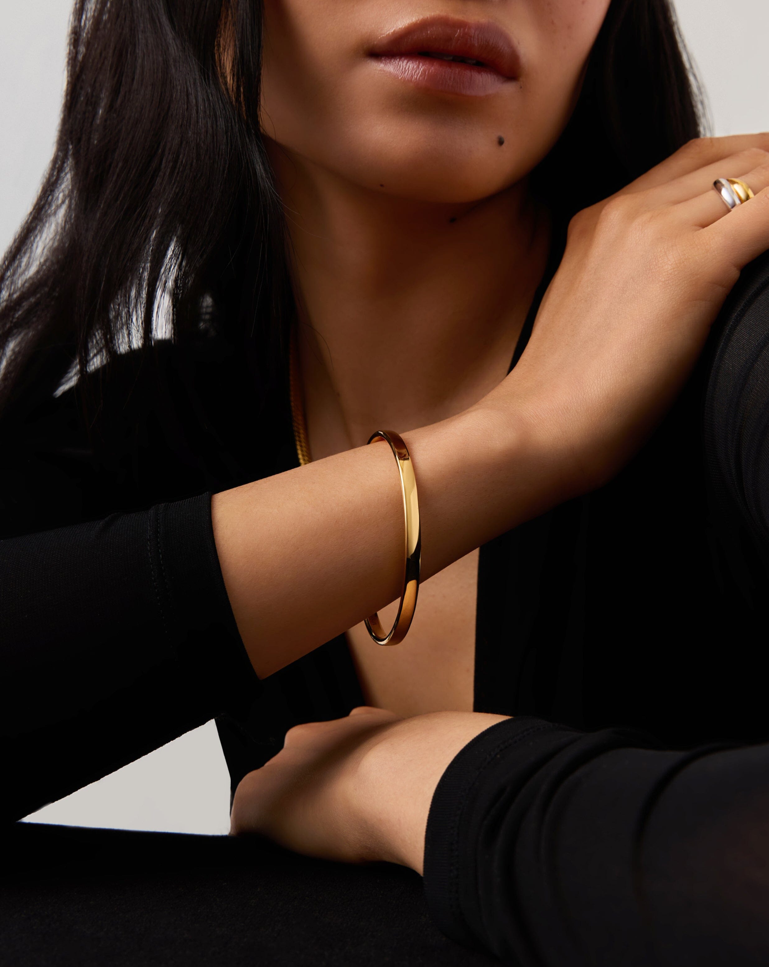 Classic Bangle | 18k Gold Plated Bracelets Missoma 