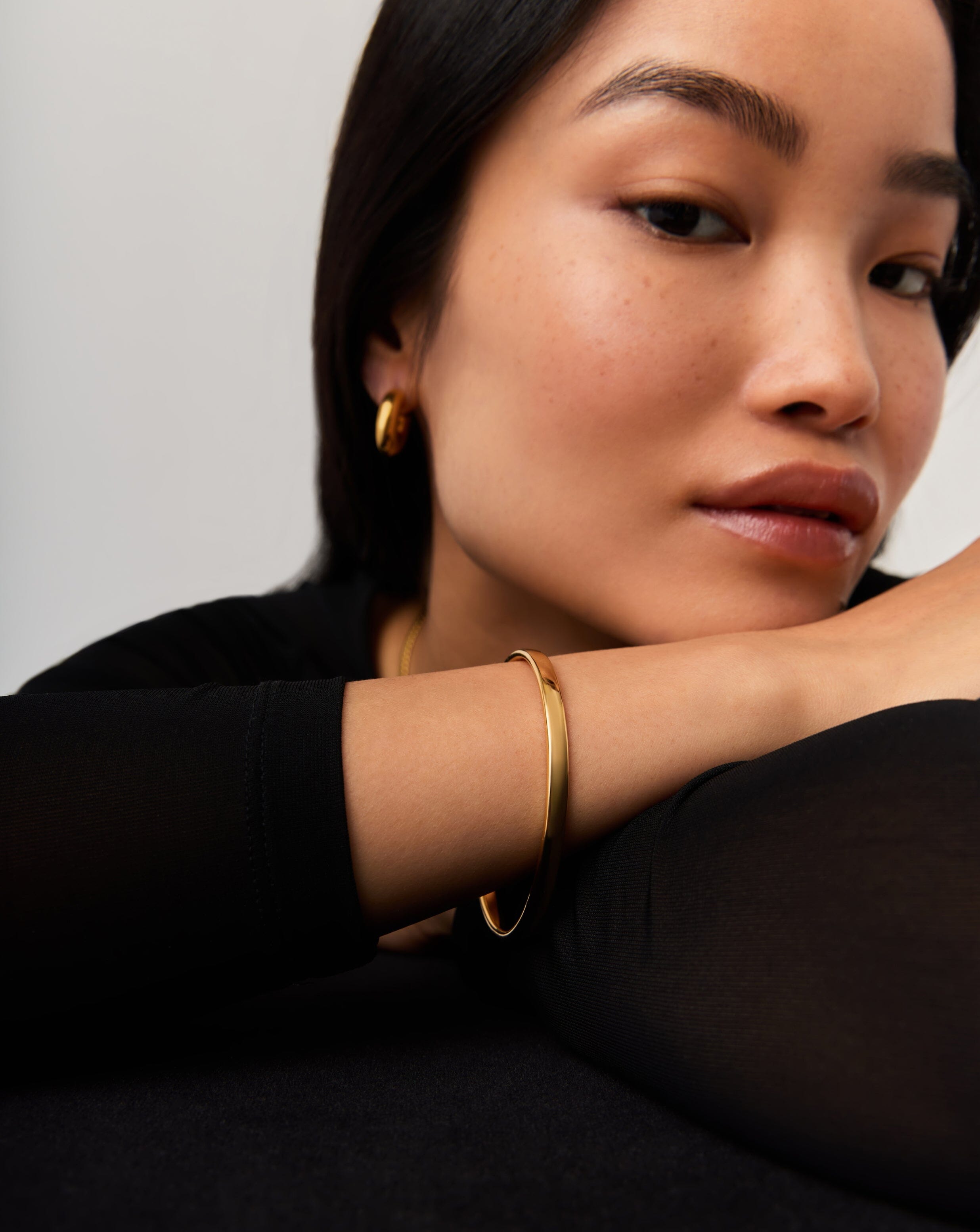 Classic Bangle | 18k Gold Plated Bracelets Missoma 