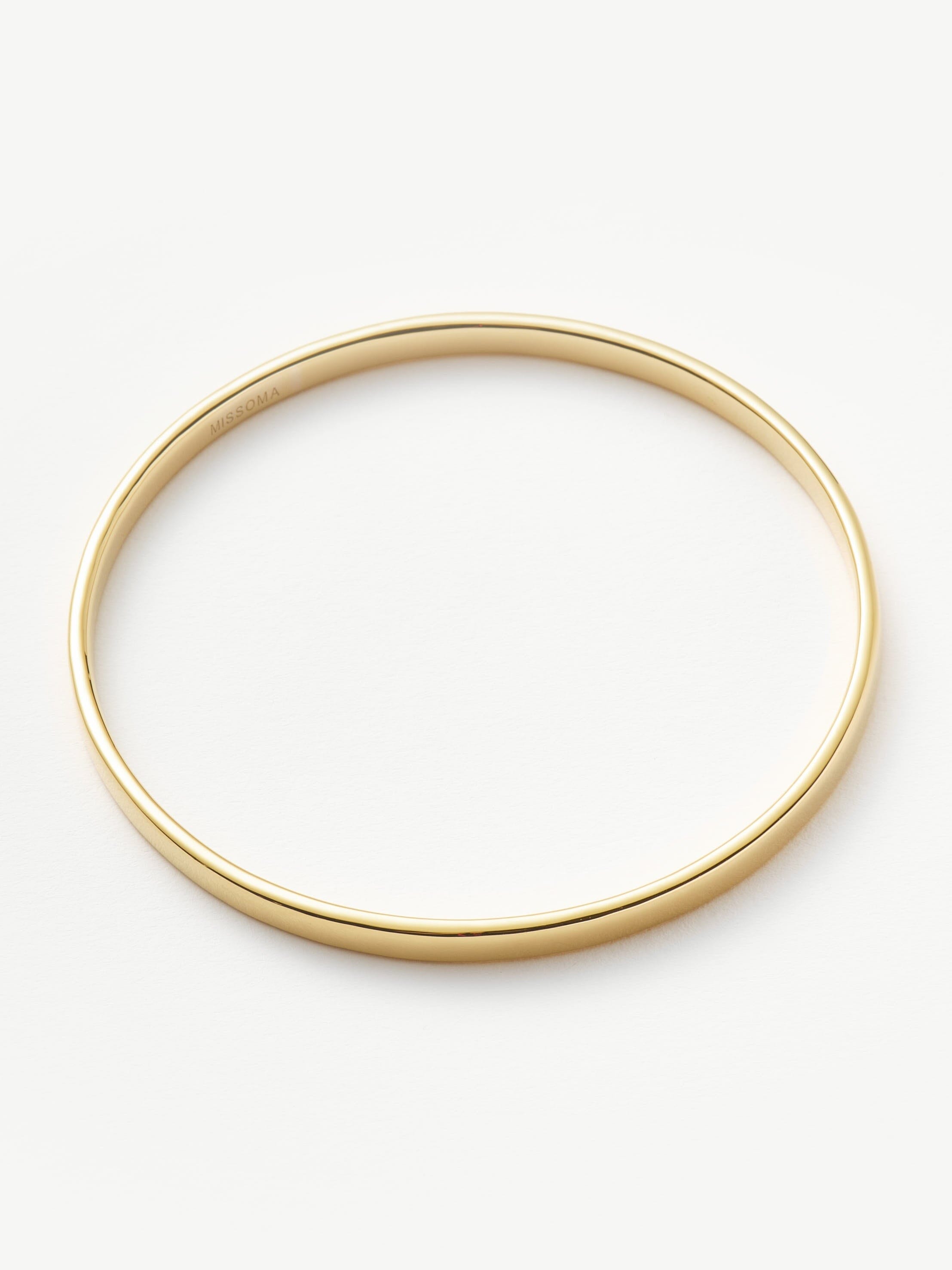 Classic Bangle | 18k Gold Plated Bracelets Missoma 