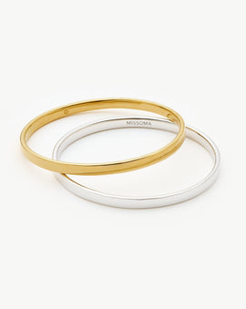 Classic Bangle Bracelet Set 