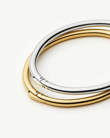 Classic Bangle Set | Mixed Metal Bracelets Missoma 