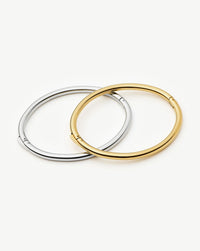 Classic Bangle Set | Mixed Metal Bracelets Missoma 