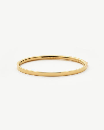 Classic Hinged Bangle | 18k Gold Vermeil Bracelets Missoma 