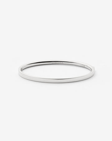 Classic Hinged Bangle | Sterling Silver Bracelets Missoma 