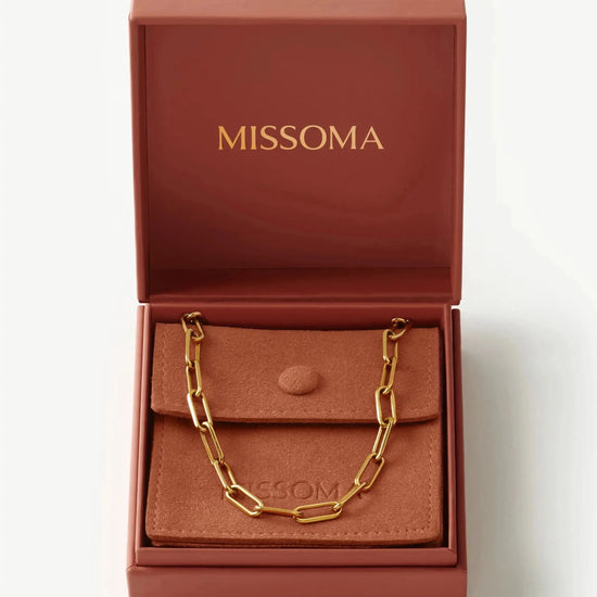 Classic Paperclip Chain Necklace | 18k Gold Plated Necklaces Missoma 