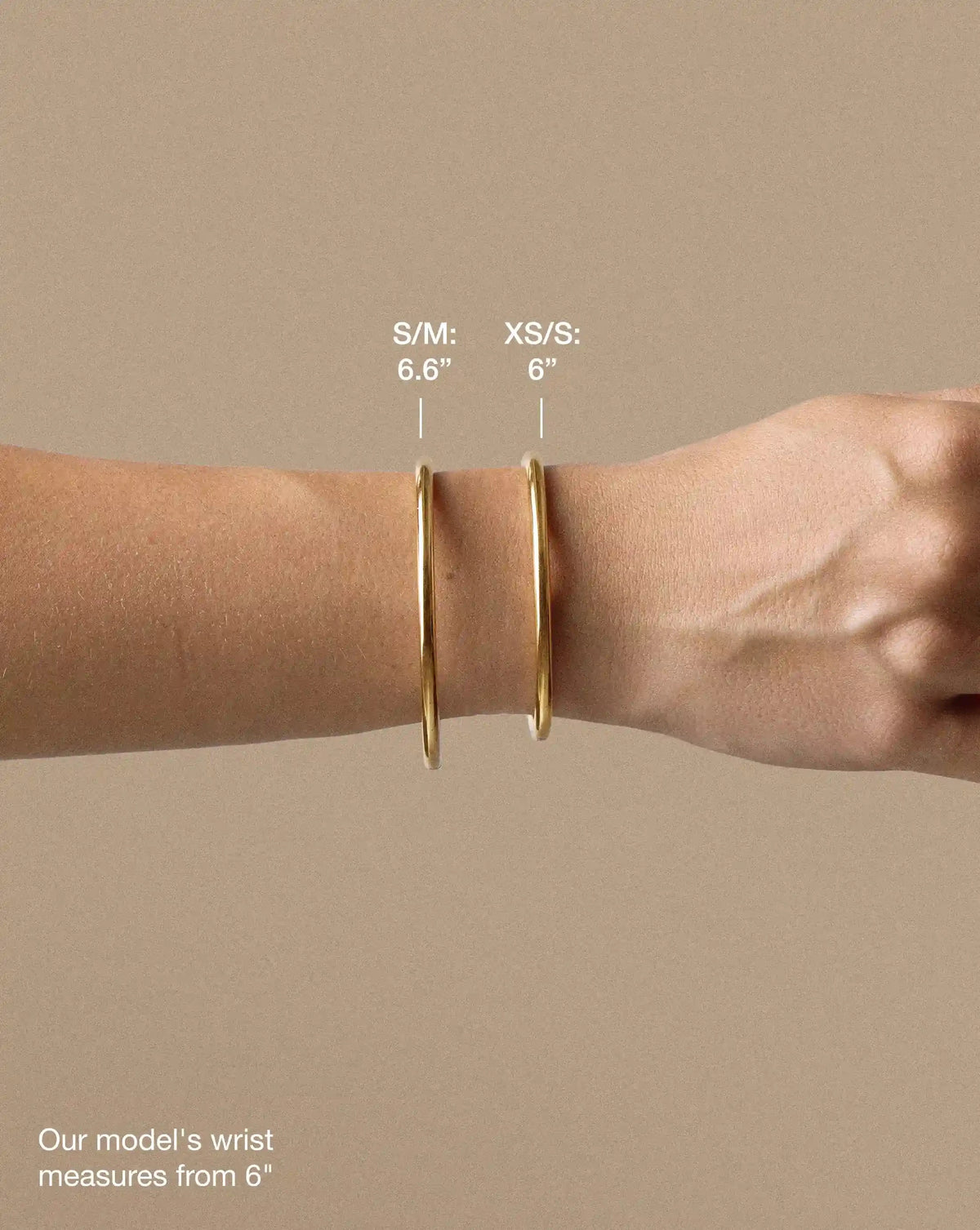 Classic Round Hinged Bangle | 18k Gold Plated Bracelets Missoma 