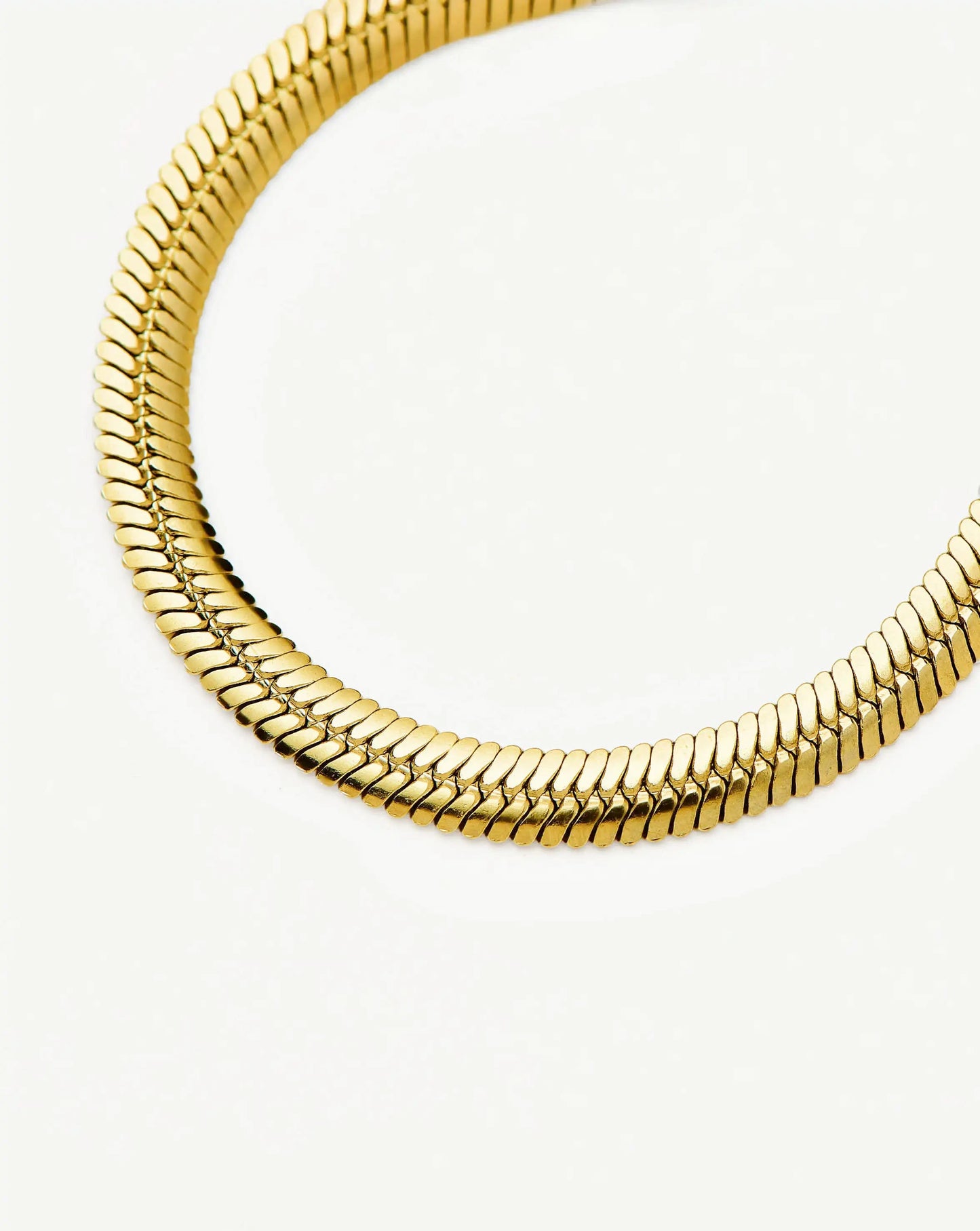 Classic Snake Chain Bracelet | 18k Gold Plated Bracelets Missoma 