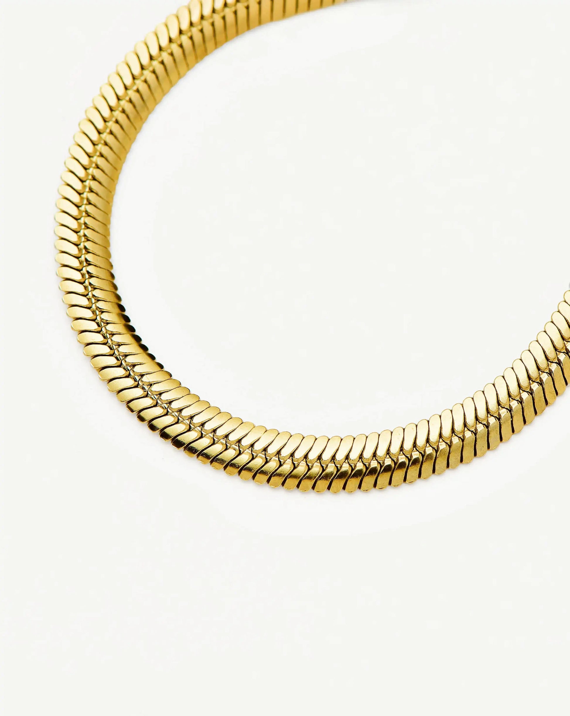 Classic Snake Chain Bracelet | 18k Gold Plated Bracelets Missoma 